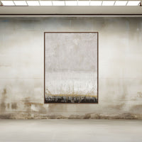 Golden Line | Framed Canvas