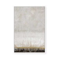 Golden Line | Framed Canvas