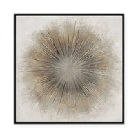 Golden Sphere I | Framed Canvas