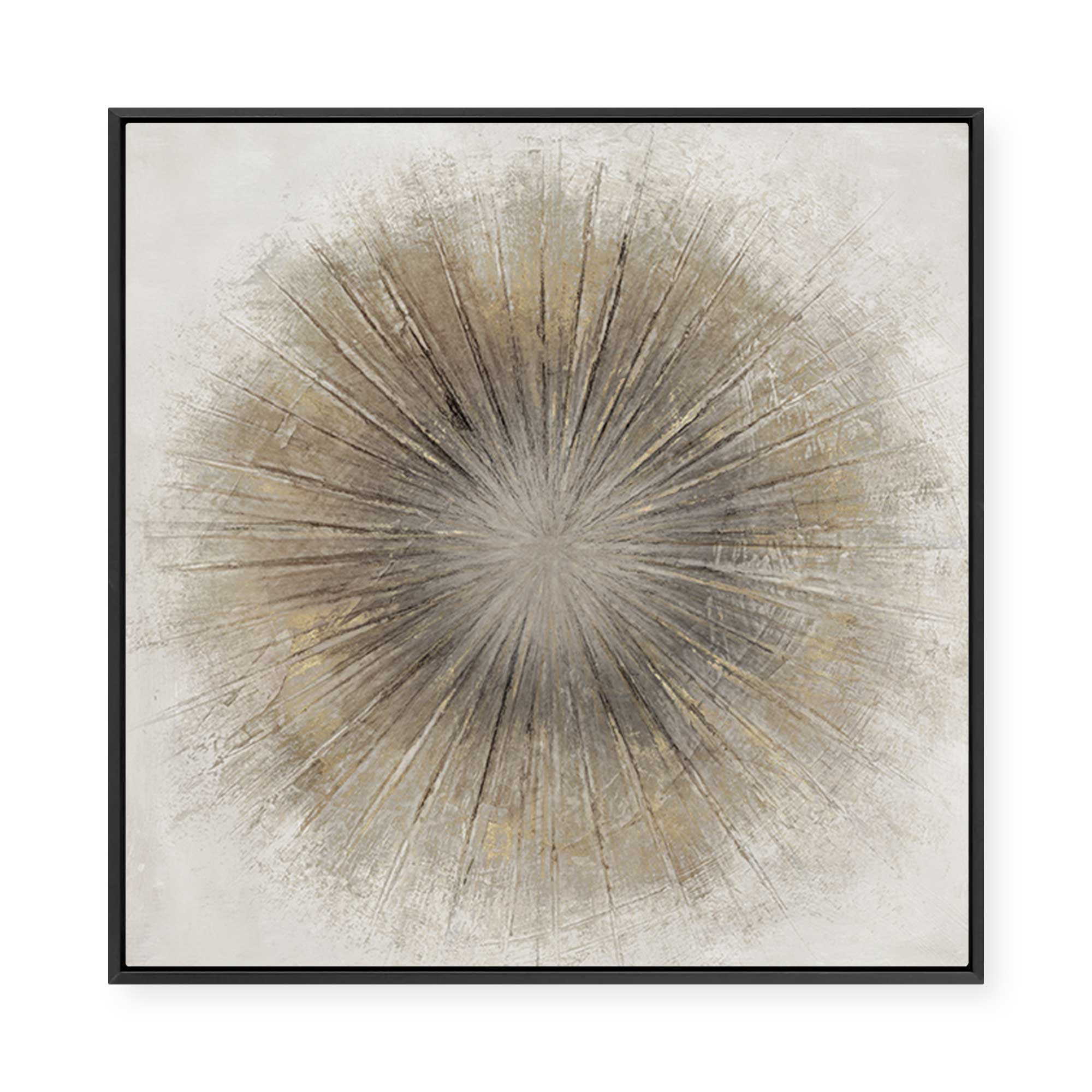 Golden Sphere I | Framed Canvas
