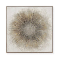 Golden Sphere I | Framed Canvas