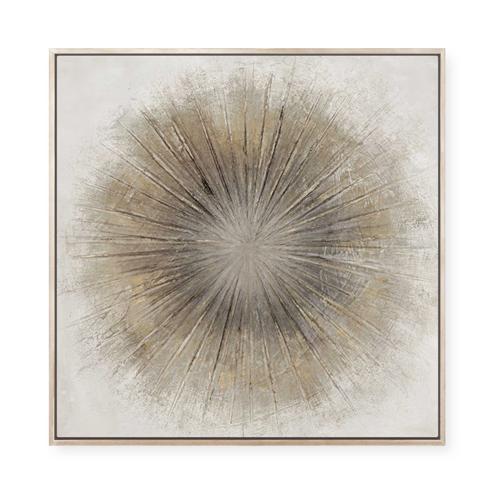 Golden Sphere I | Framed Canvas