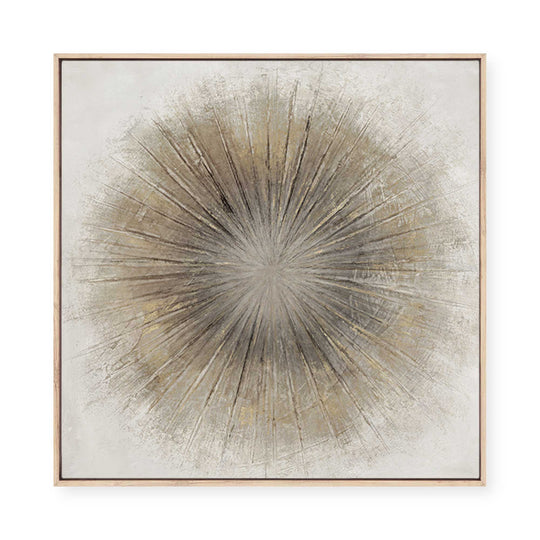 Golden Sphere I | Framed Canvas
