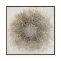 Golden Sphere I | Framed Canvas