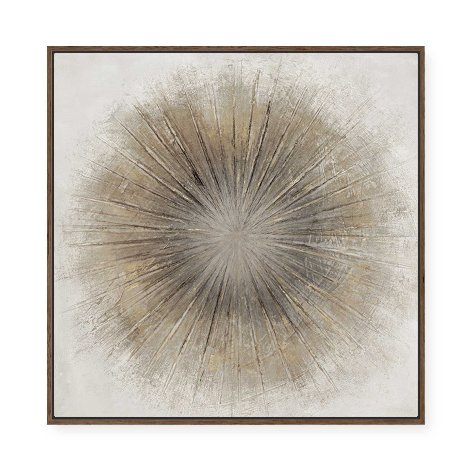 Golden Sphere I | Framed Canvas