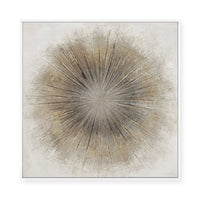 Golden Sphere I | Framed Canvas