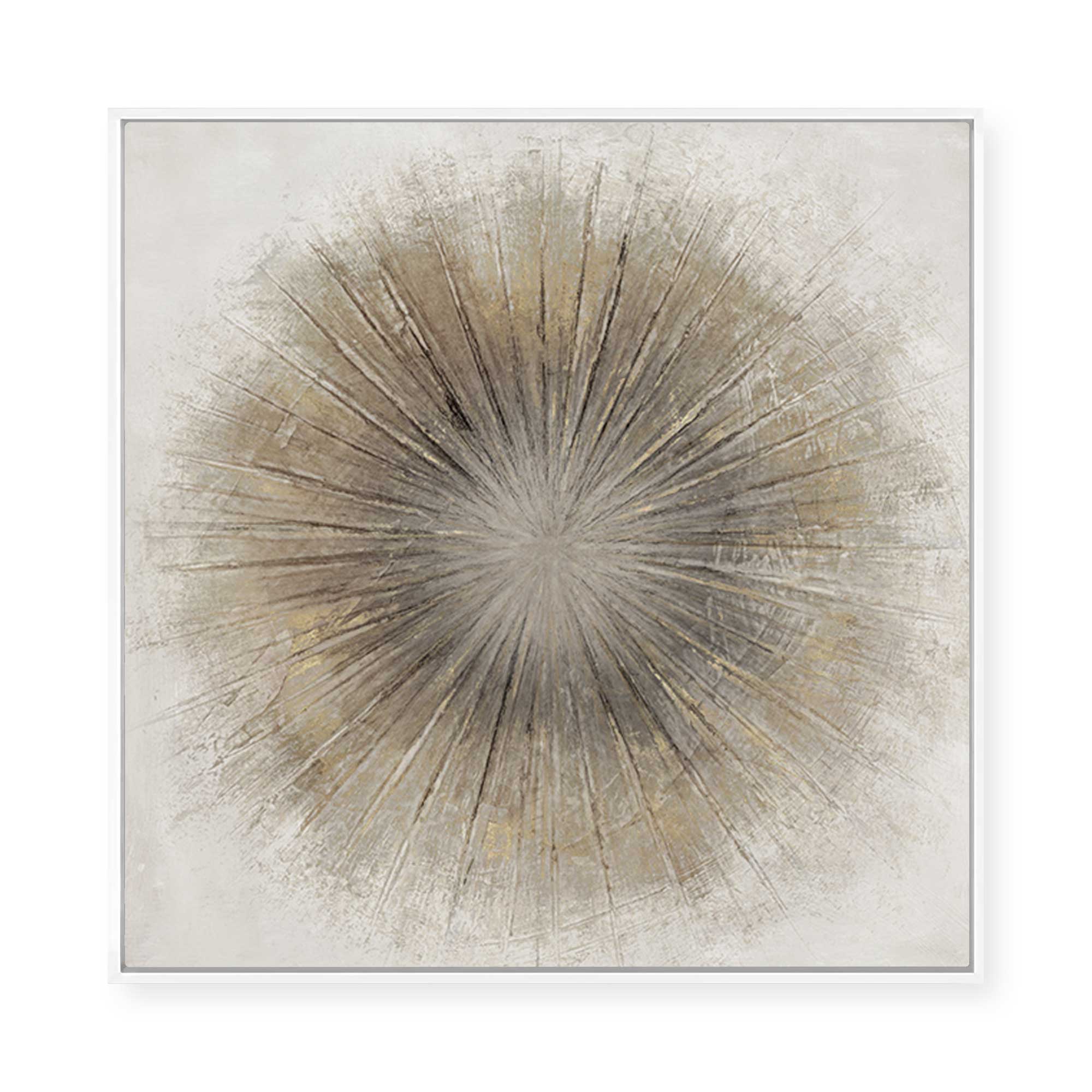 Golden Sphere I | Framed Canvas