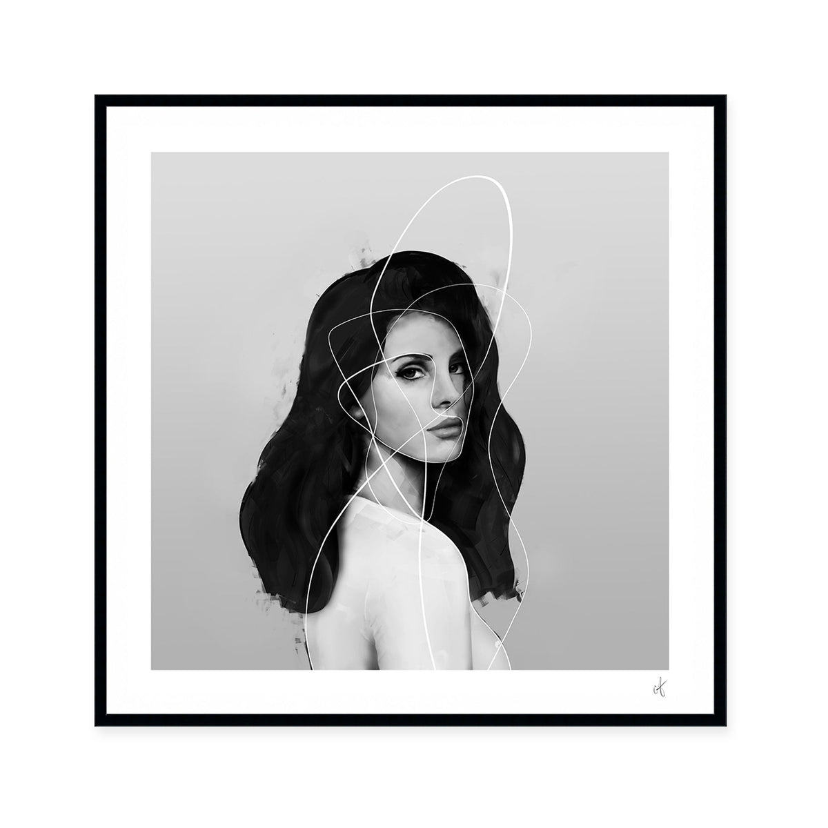 Grace - Square | Fine Art Print | Peytil