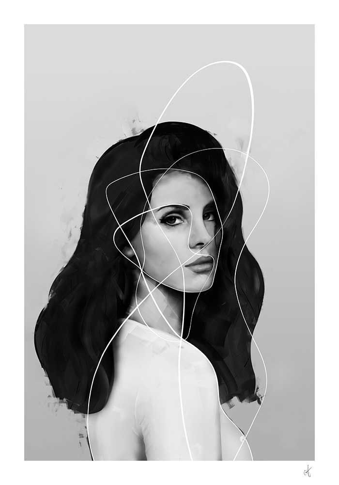 Grace - Portrait | Fine Art Print | Peytil