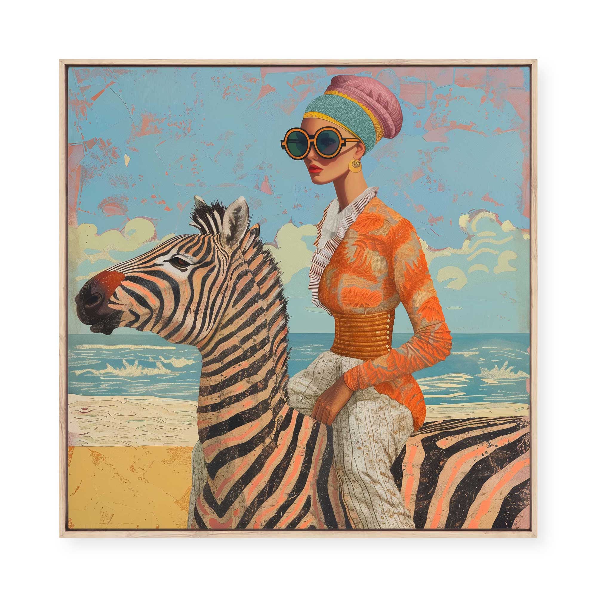 Grand Entrance | Framed Canvas