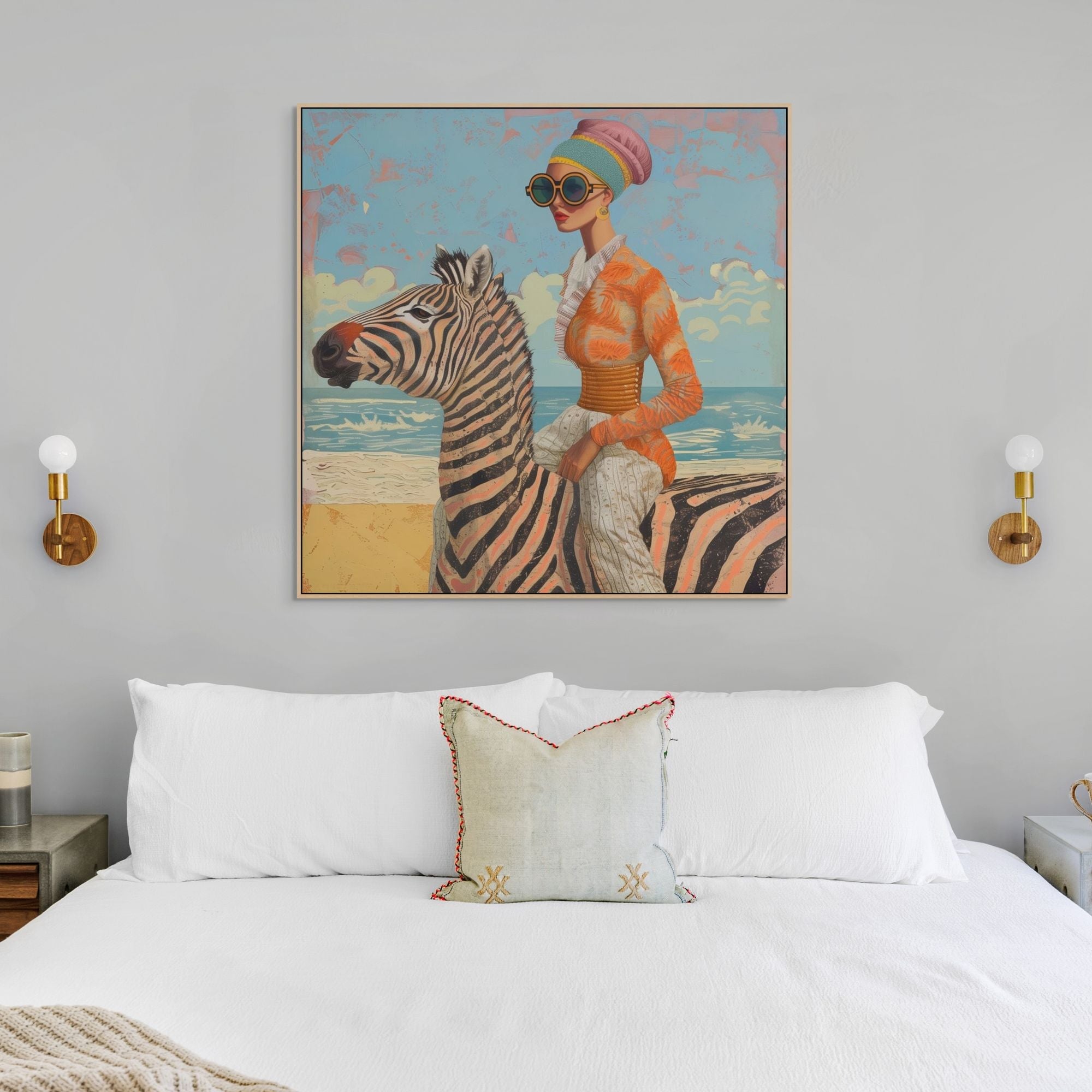 Grand Entrance | Framed Canvas