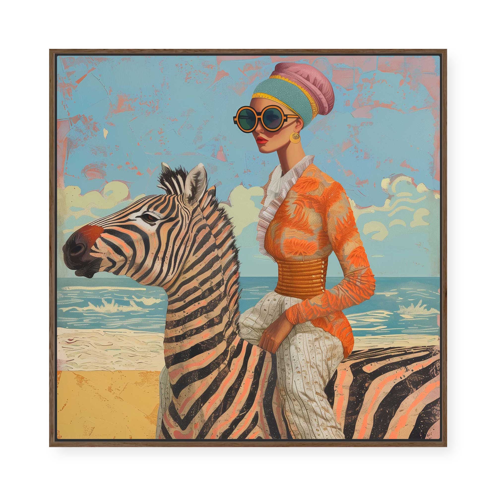 Grand Entrance | Framed Canvas