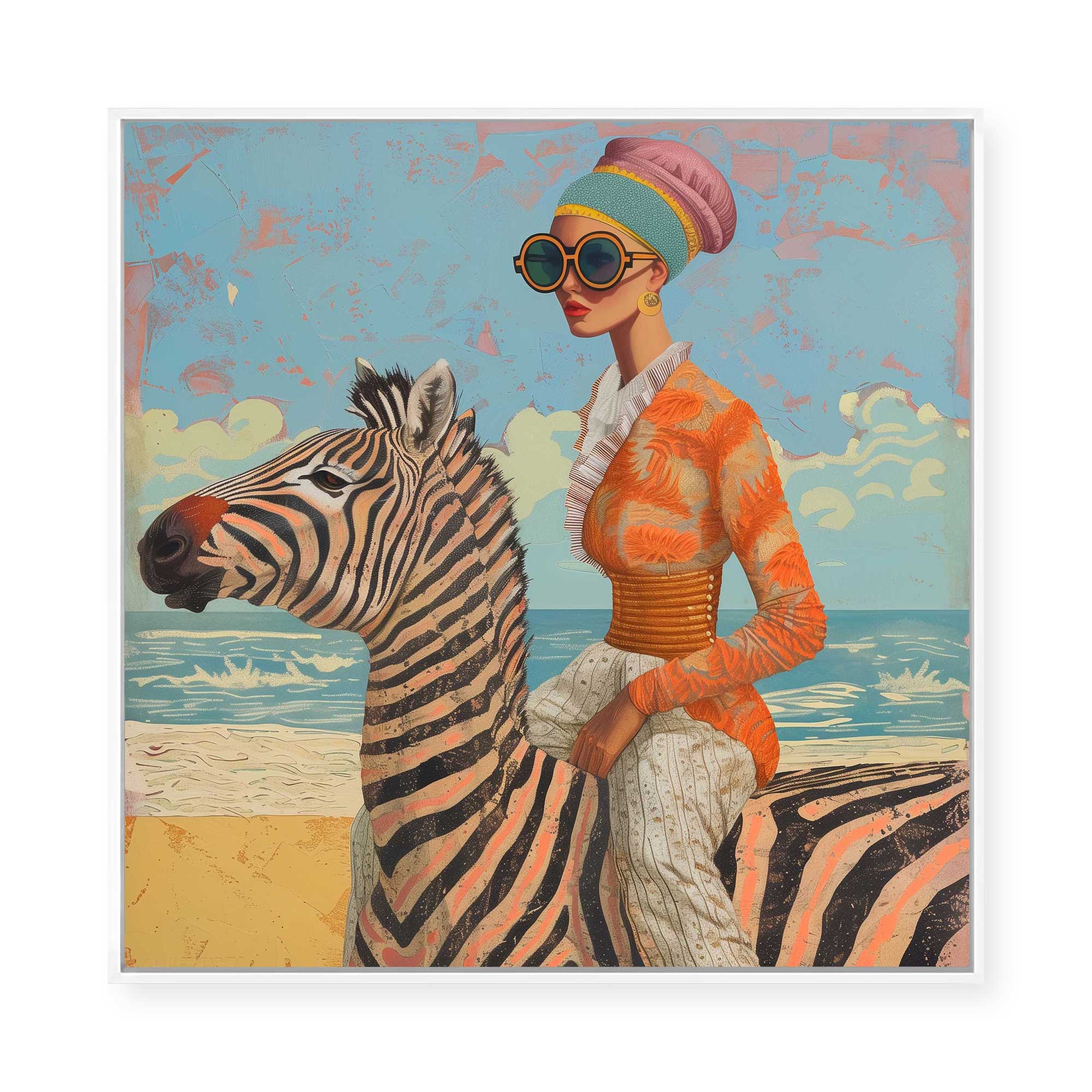 Grand Entrance | Framed Canvas