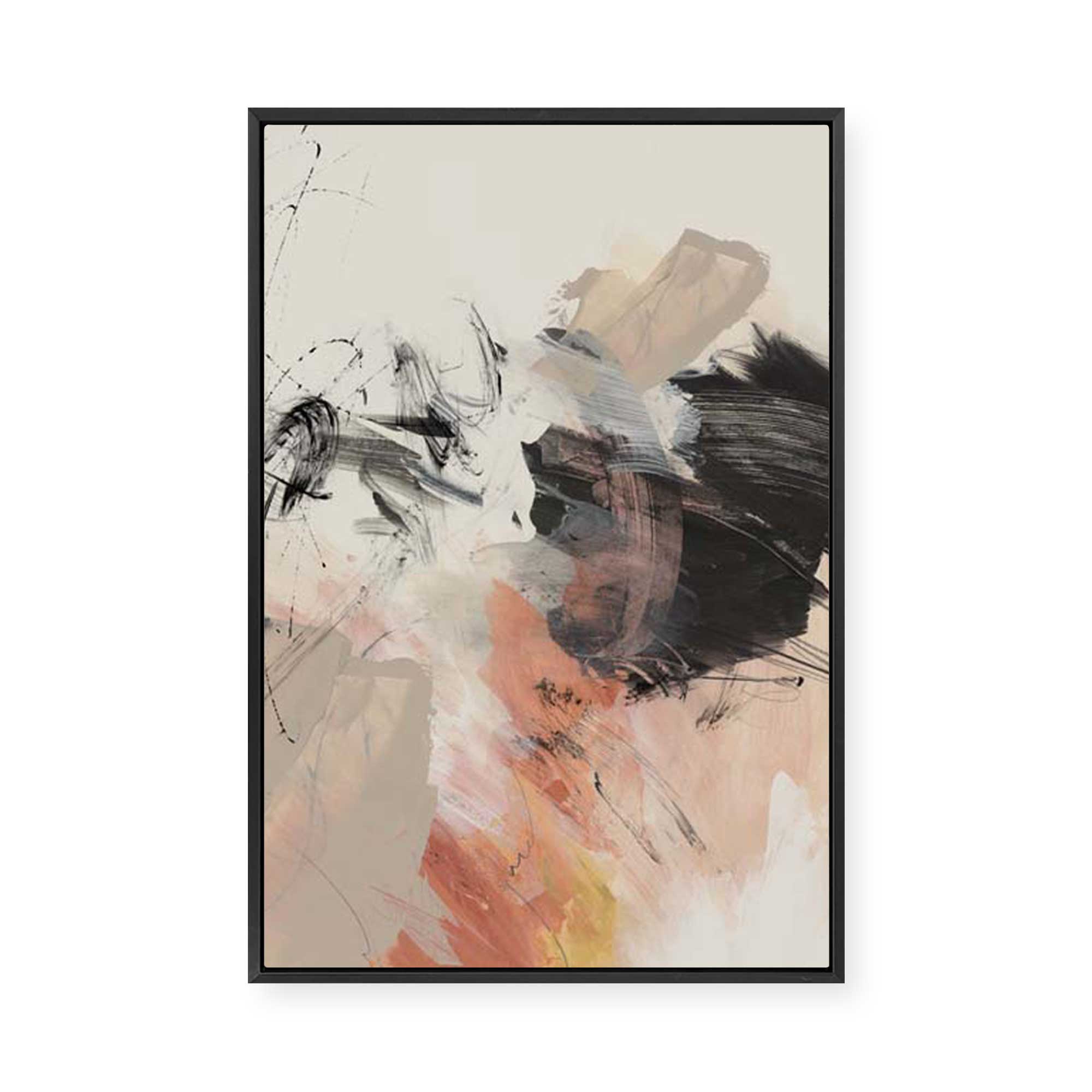 Grapefruit II | Framed Canvas