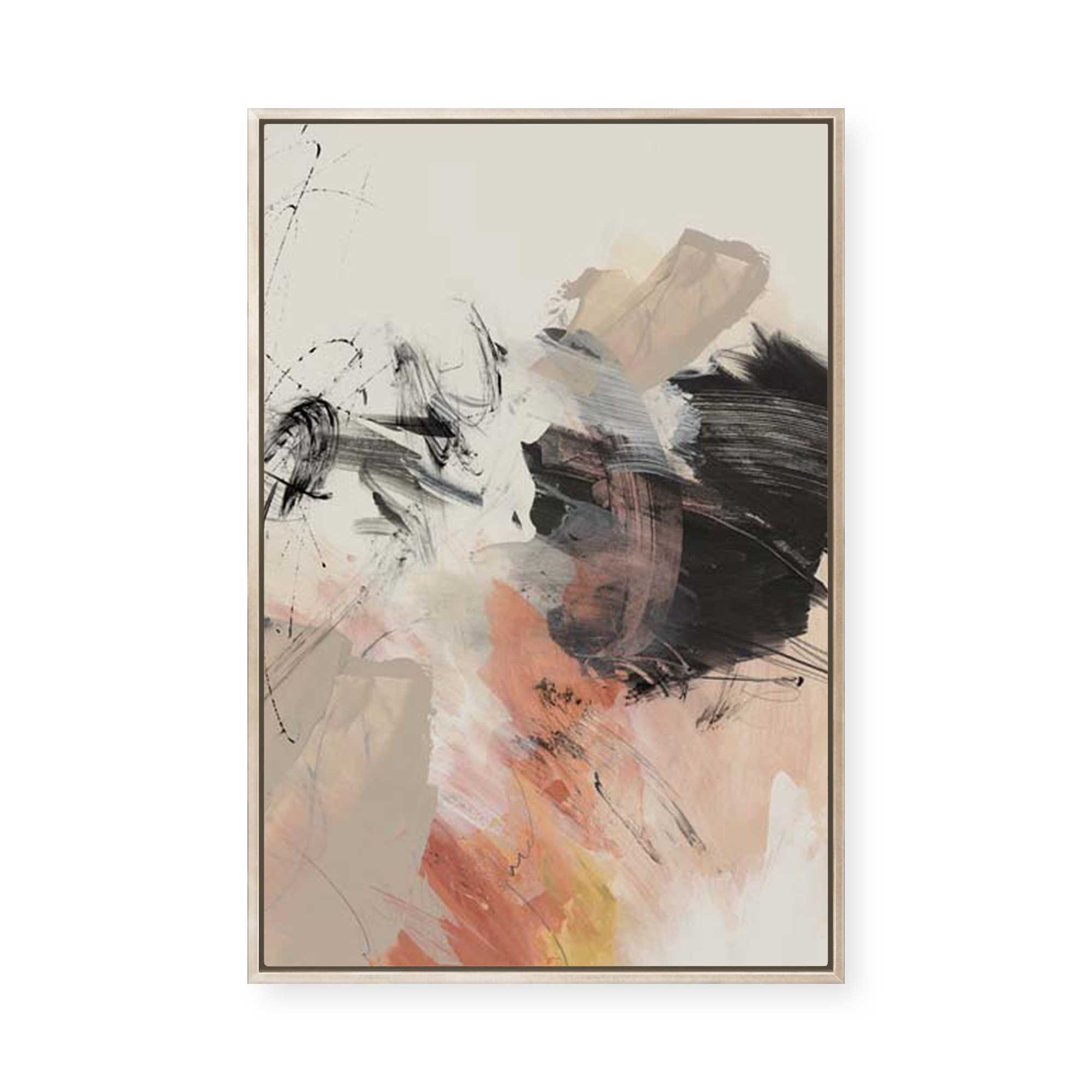 Grapefruit II | Framed Canvas