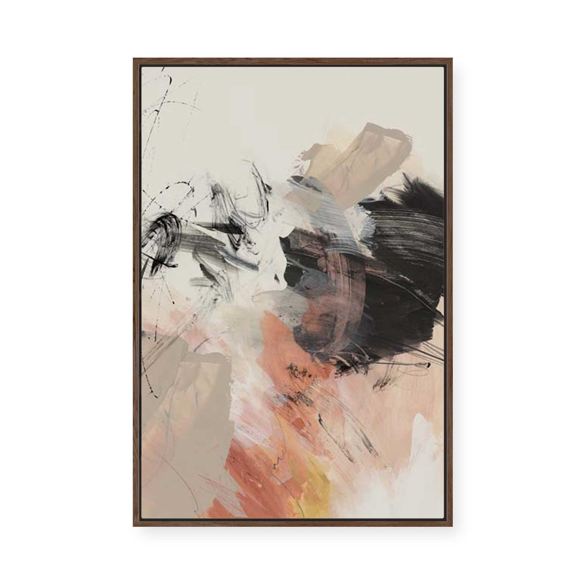 Grapefruit II | Framed Canvas