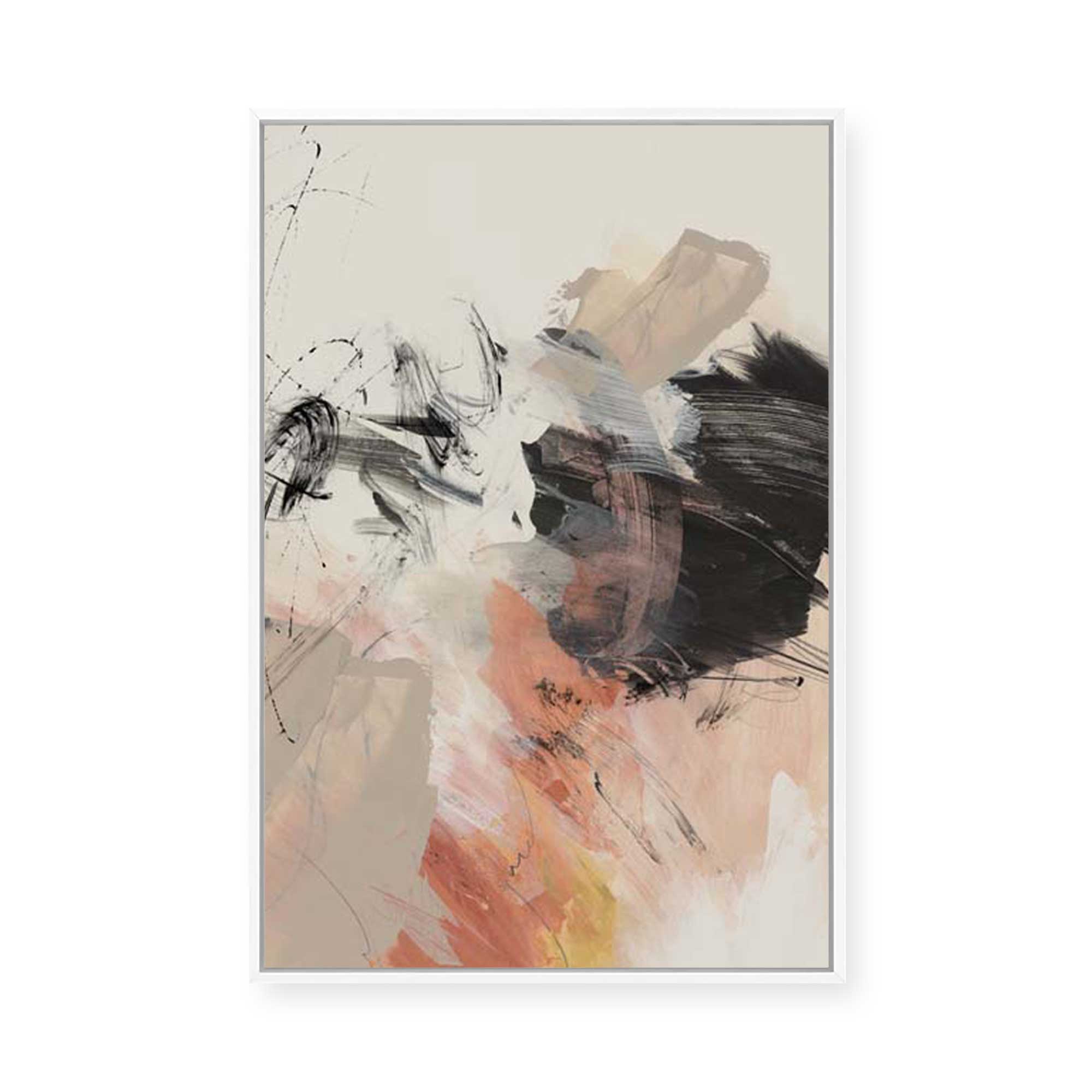 Grapefruit II | Framed Canvas