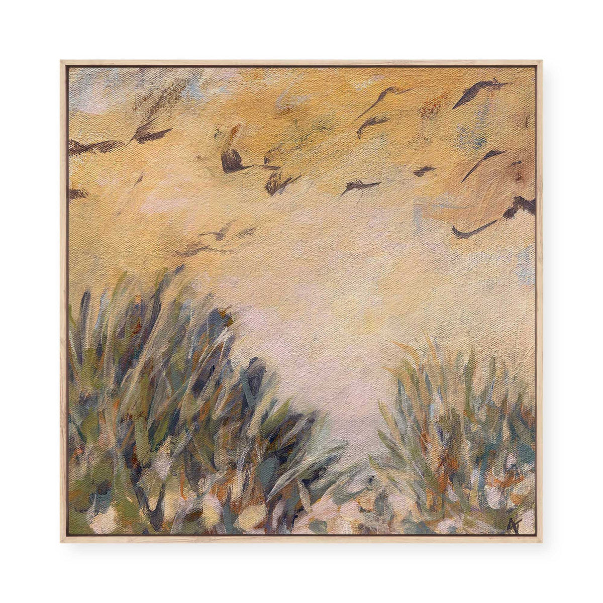 Grateful | Framed Canvas