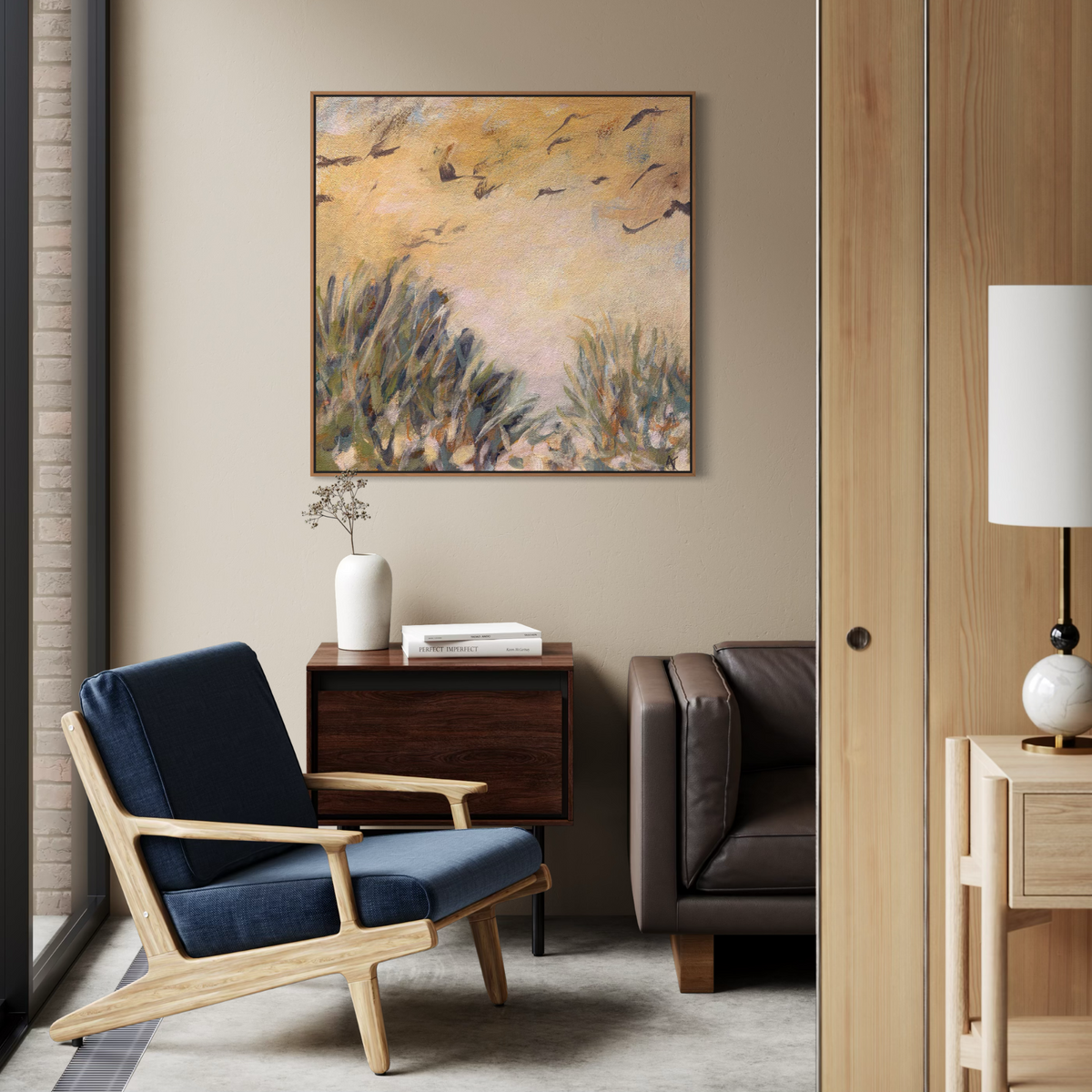 Grateful | Framed Canvas