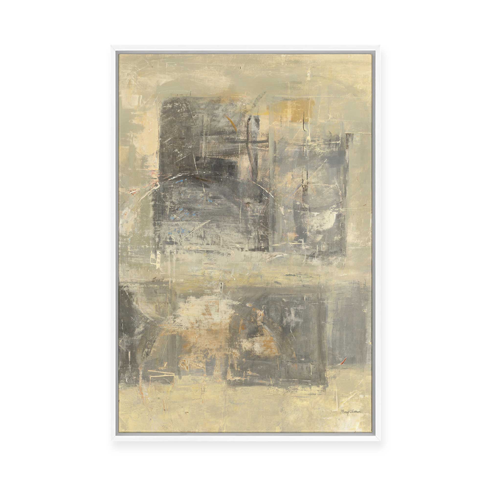 Gray Day | Framed Canvas