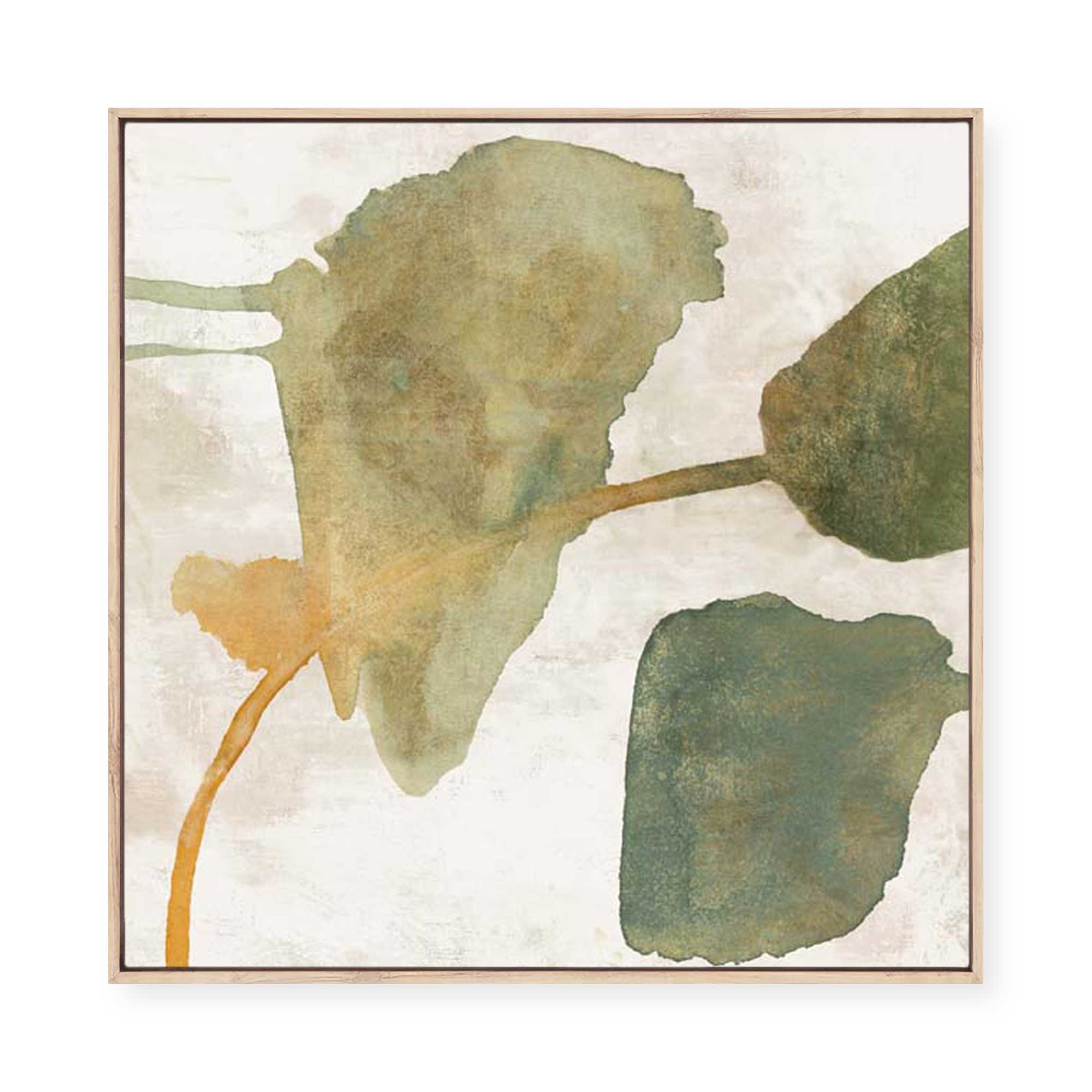 Green Above II | Framed Canvas