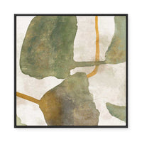 Green Above I | Framed Canvas