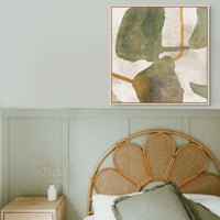 Green Above I | Framed Canvas