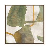 Green Above I | Framed Canvas