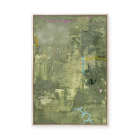 Green Petite | Framed Canvas