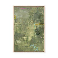 Green Petite | Framed Canvas