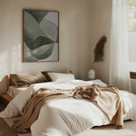 Green Pigment | Framed Canvas