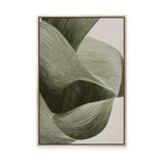 Green Pigment | Framed Canvas