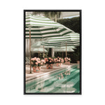 Green Pool I | Framed Canvas