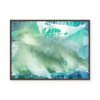 Green Primeval | Framed Canvas