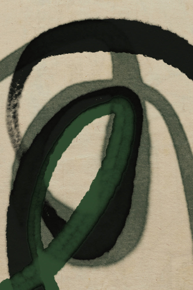 Green Water Colour