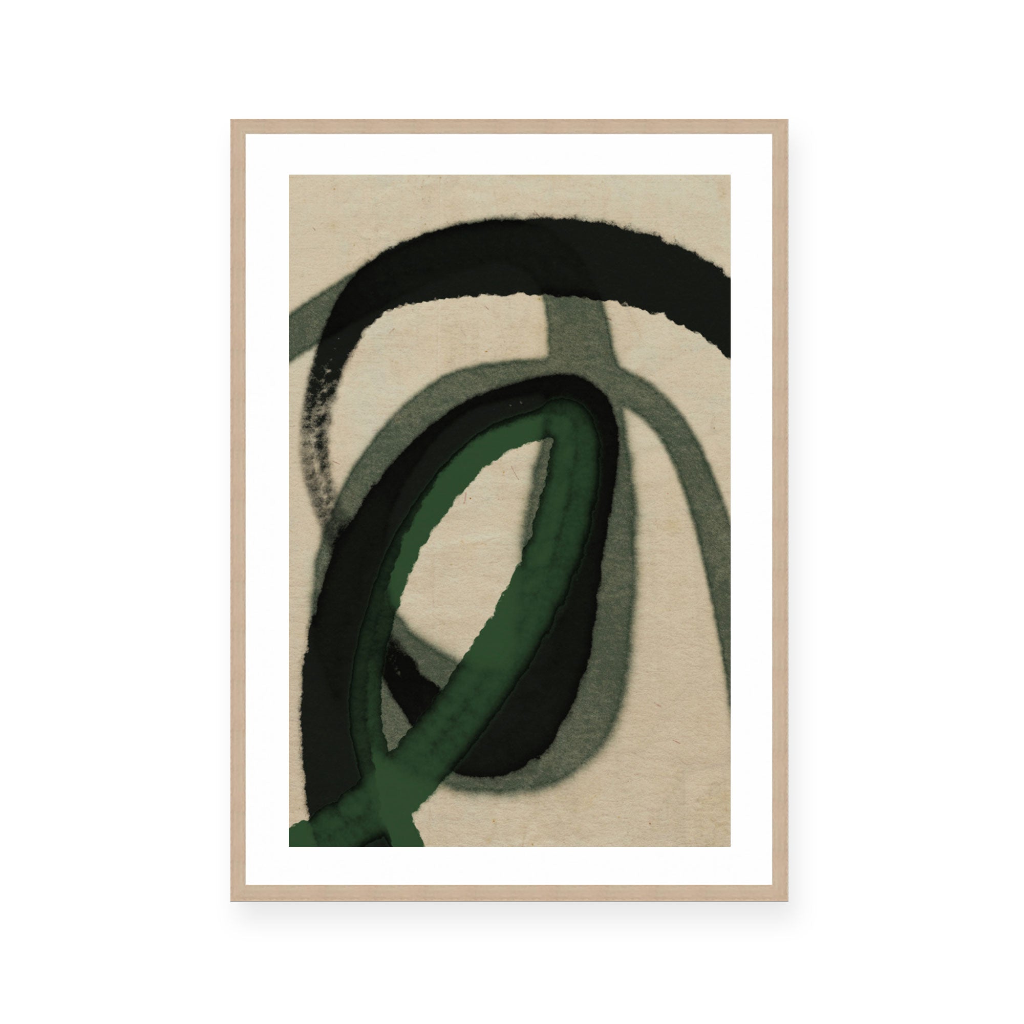 Green Water Colour