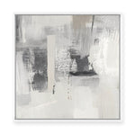 Grey Crush I | Framed Canvas