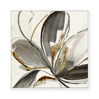Grey Glory II | Framed Canvas