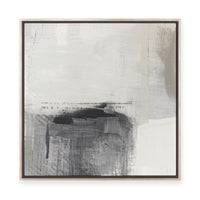 Grey Spaces II | Framed Canvas