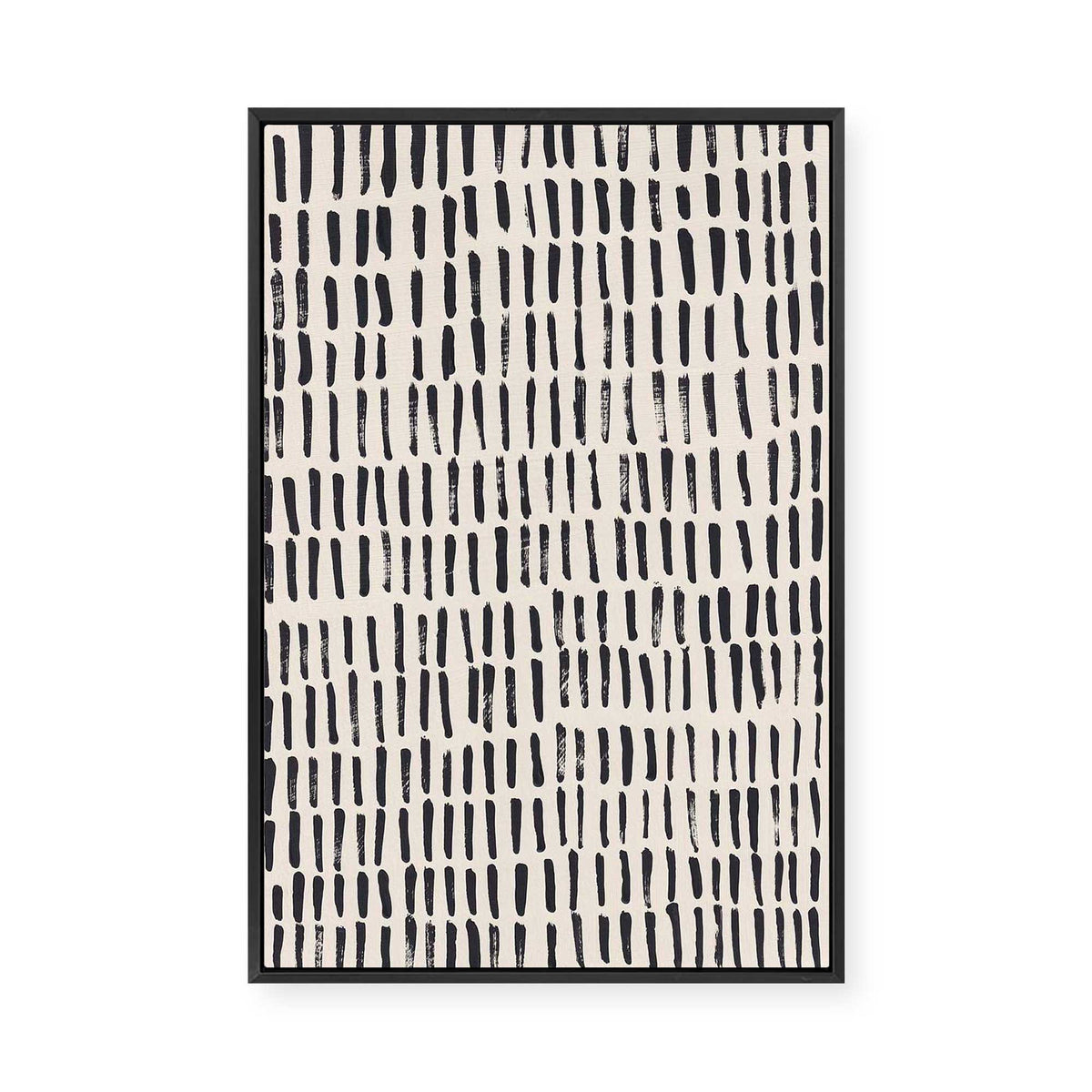 Grid Undone 1 | Framed Canvas