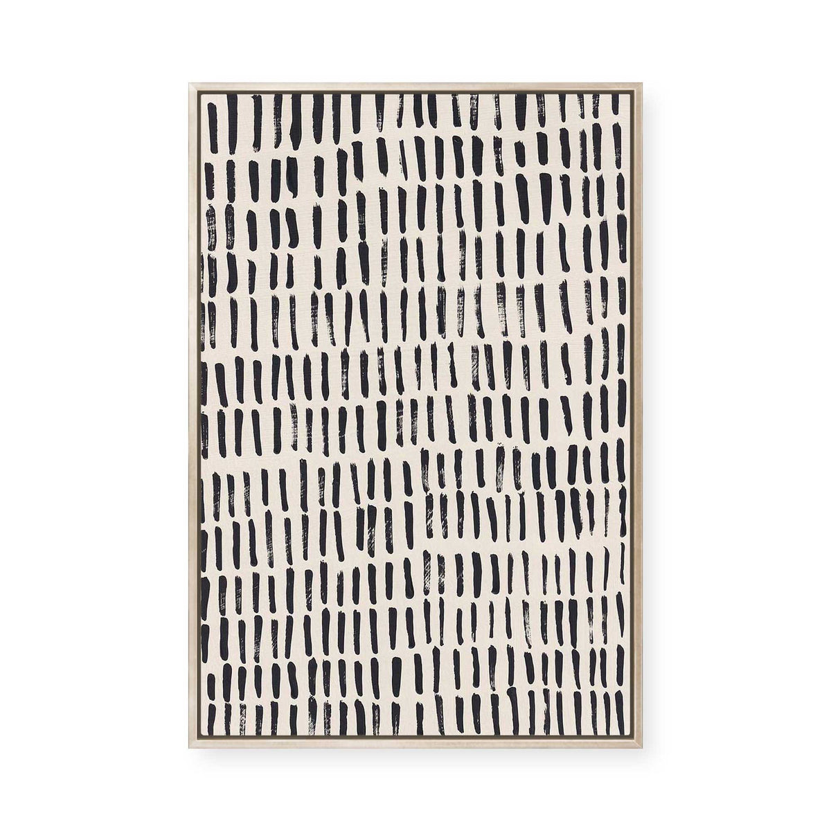 Grid Undone 1 | Framed Canvas