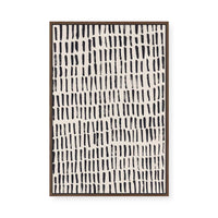 Grid Undone 1 | Framed Canvas