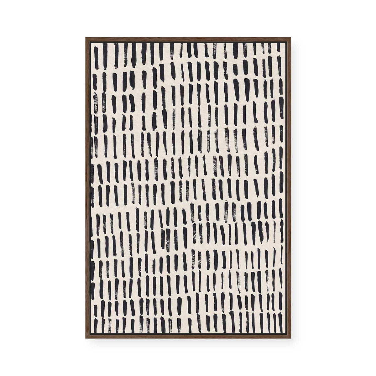 Grid Undone 1 | Framed Canvas