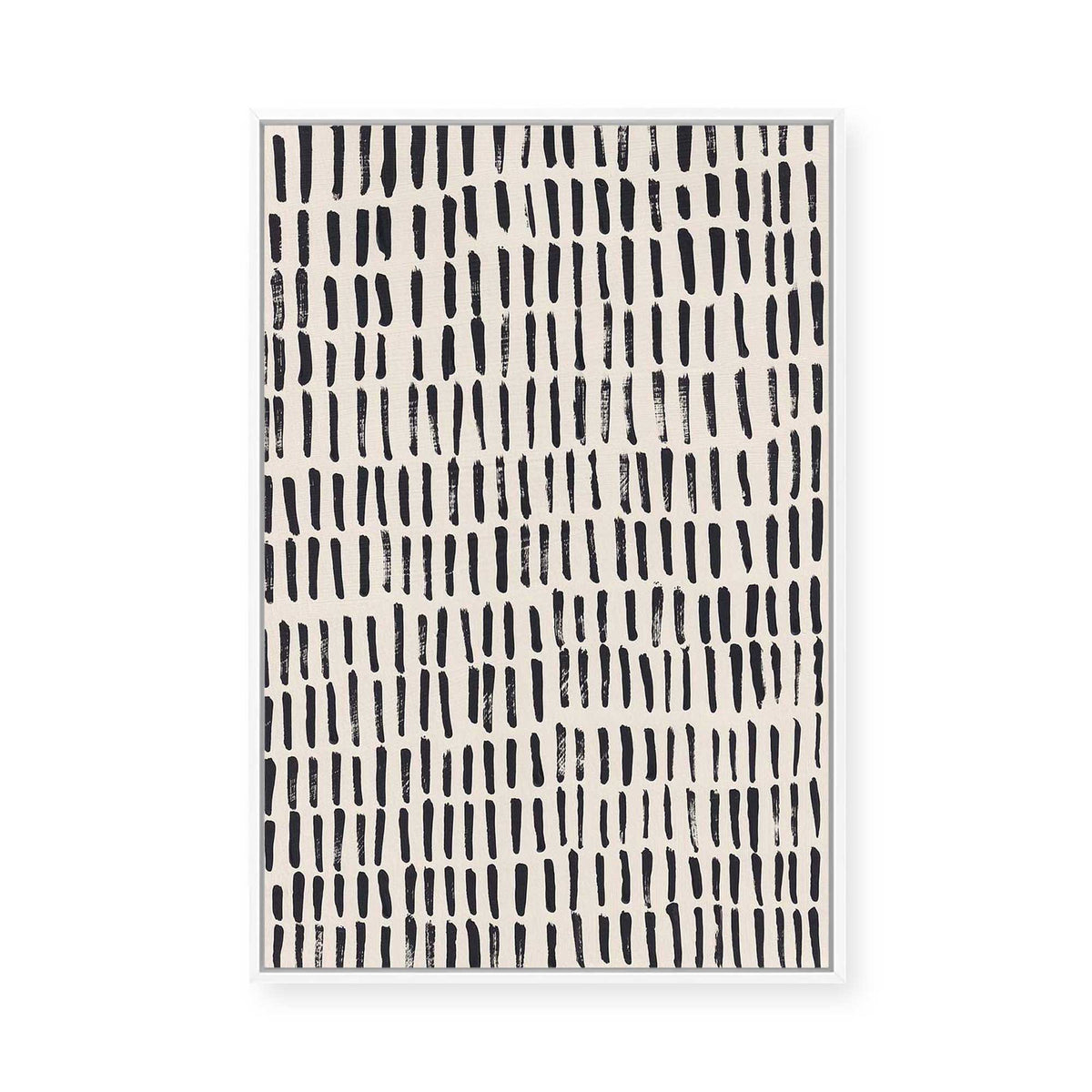 Grid Undone 1 | Framed Canvas
