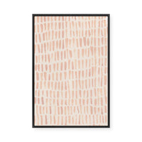 Grid Undone 2 | Framed Canvas