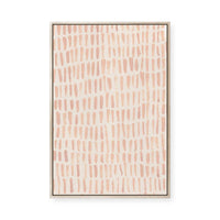 Grid Undone 2 | Framed Canvas