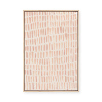 Grid Undone 2 | Framed Canvas