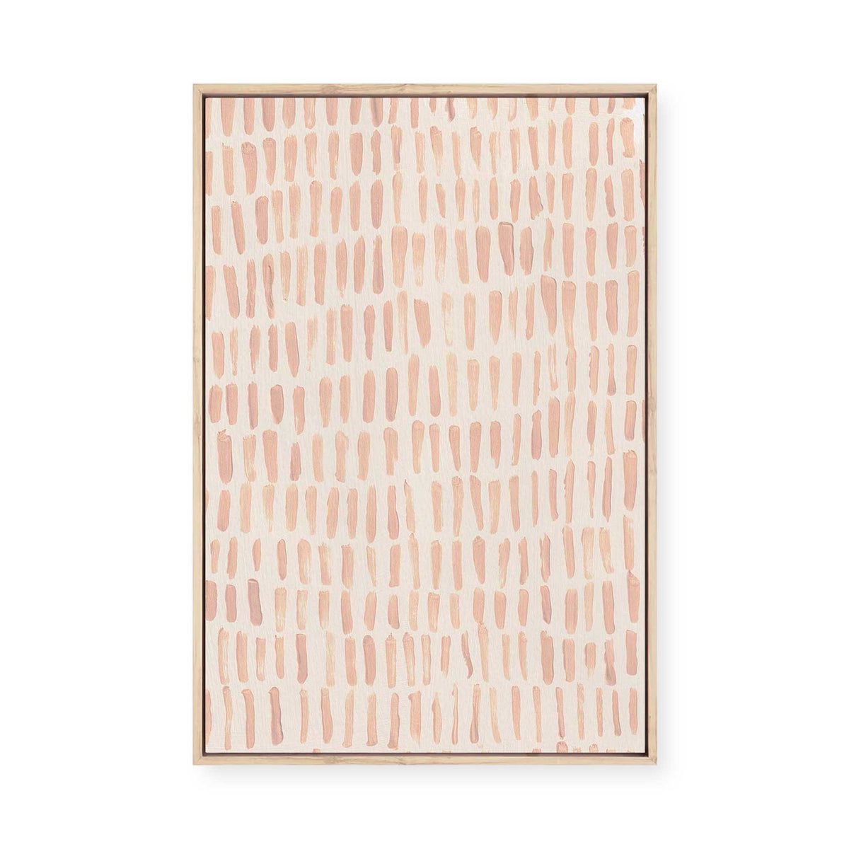 Grid Undone 2 | Framed Canvas