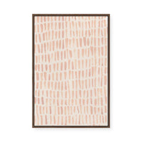 Grid Undone 2 | Framed Canvas