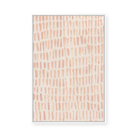 Grid Undone 2 | Framed Canvas